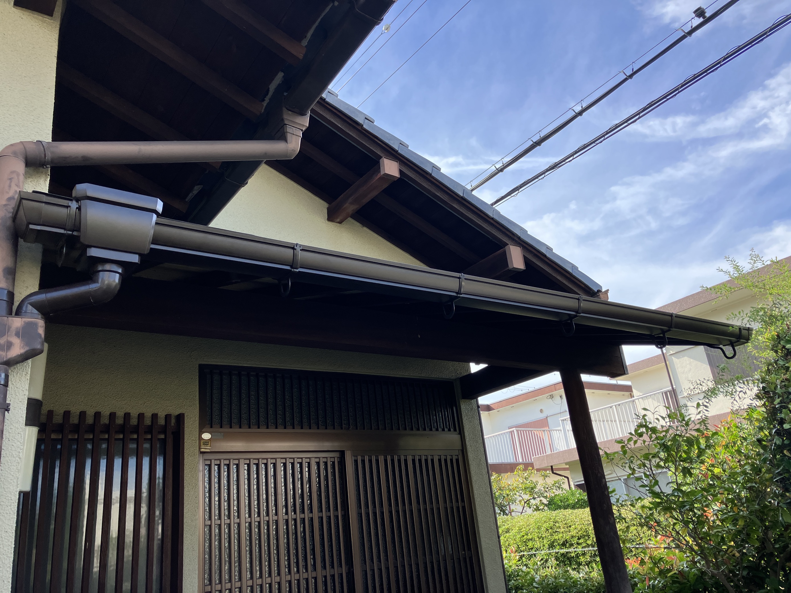 樋補修工事
