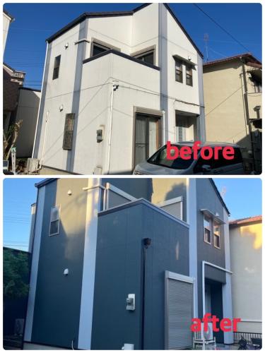 外壁塗装の施工事例